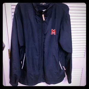 Mississippi State light weight rain jacket